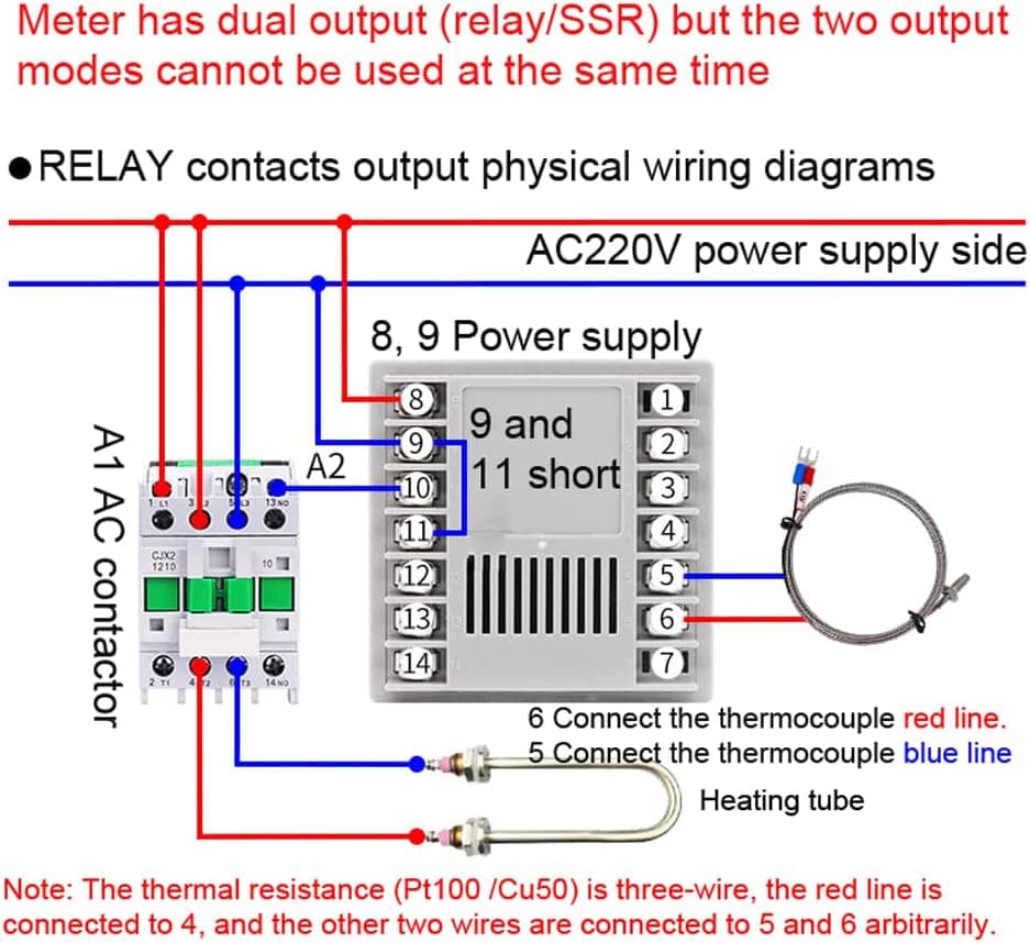 0~400 ℃ Ajustável Inteligente Preciso Controlador de tempera... - Image 4