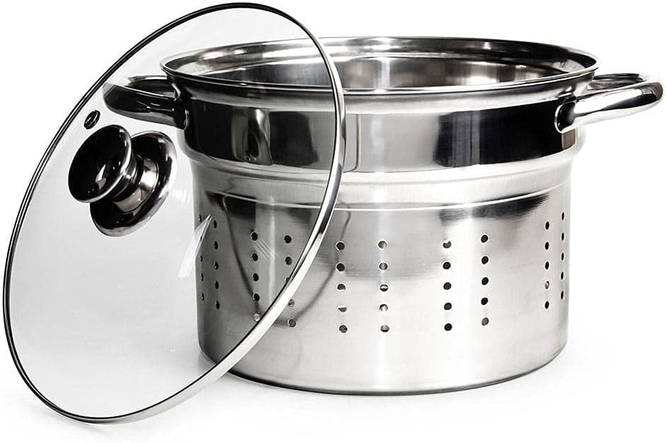 Espagueteira Vapore Inox 5L 4 Peças Gourmet Mix - Image 4