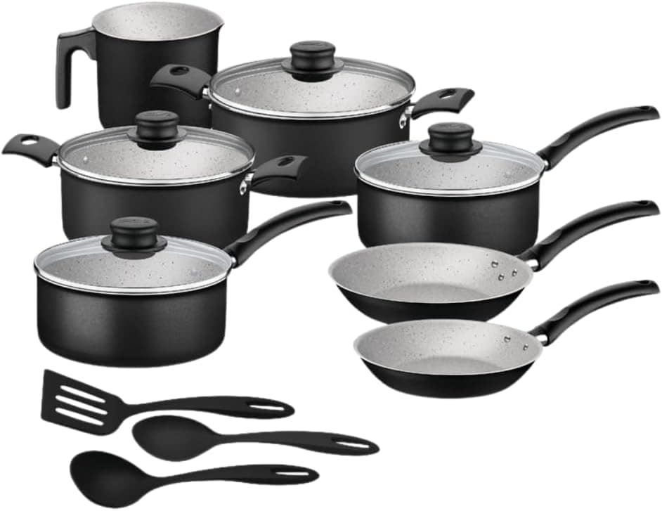 Jogo de Panelas Tramontina Turim em Alumínio com Revestiment...