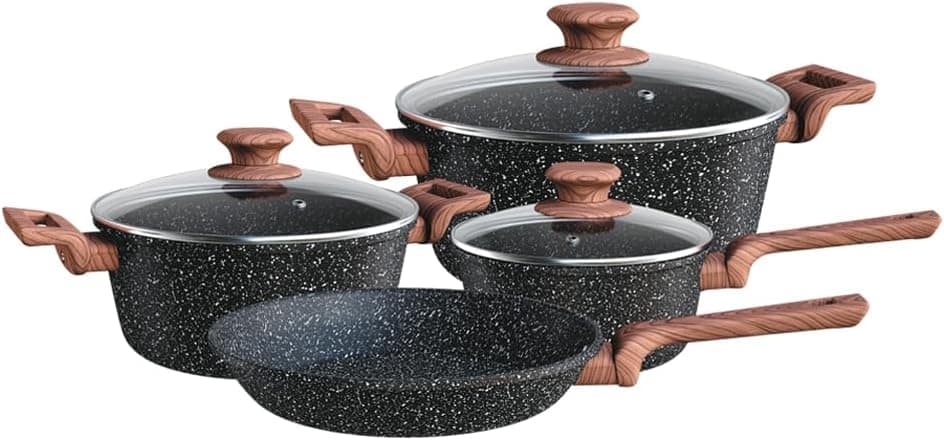 Euro Home - Cj. de Panelas 4 pç. Colorstone Wooden - ALU8709...