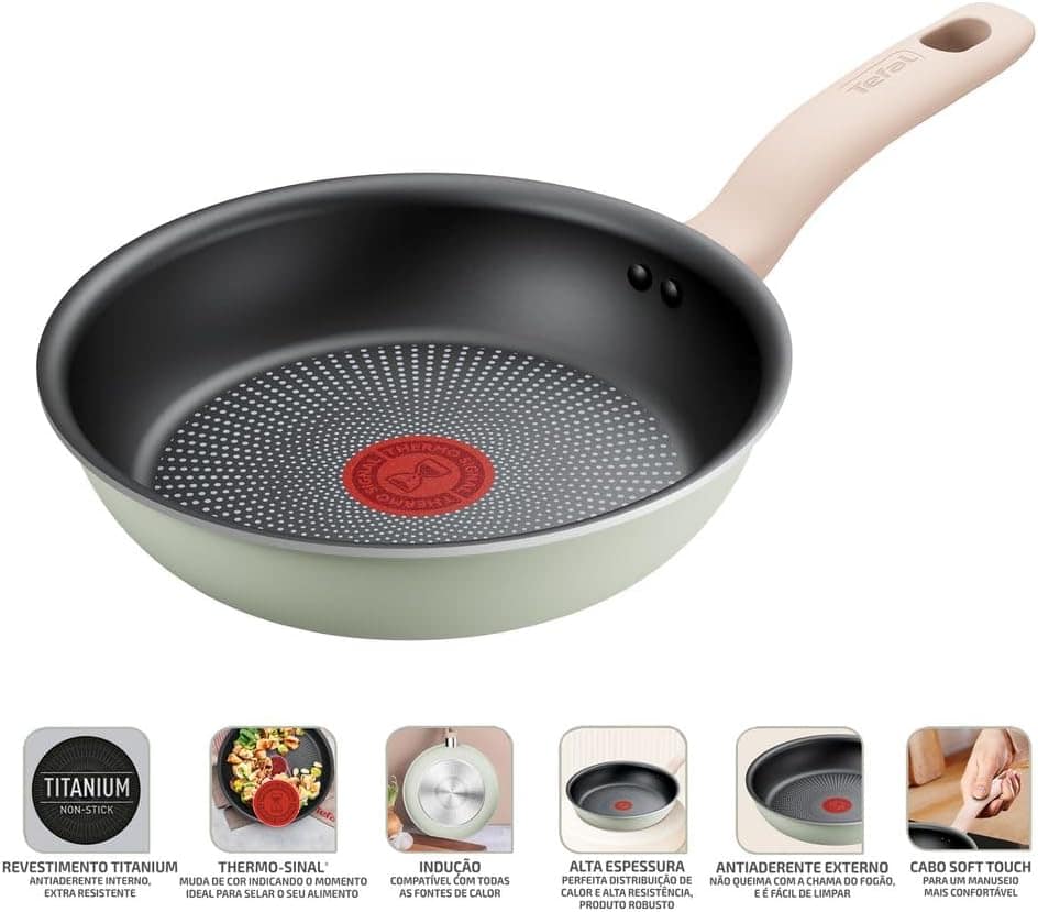 Frigideira Tefal So Matcha 20cm Verde - Image 5