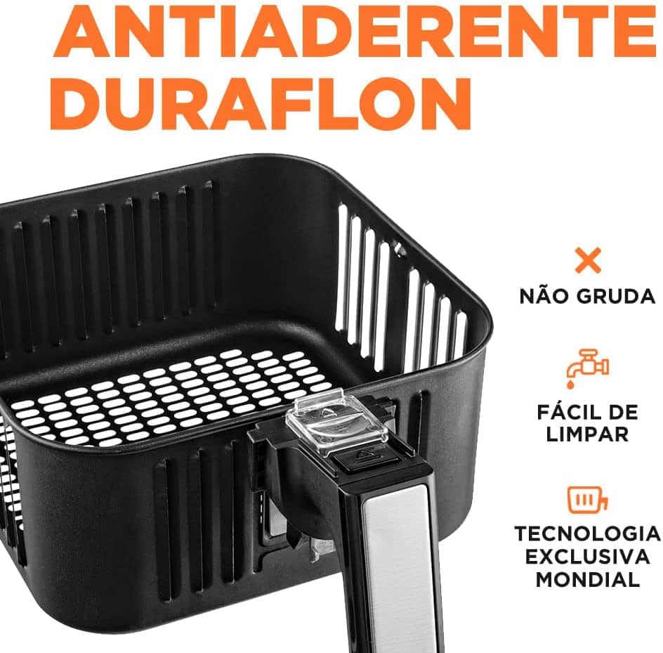 Fritadeira Sem Óleo Air Fryer 4 Litros AFN-40-LE Mondial AIR... | É bom mesmo? Descubra antes de comprar - Image 5