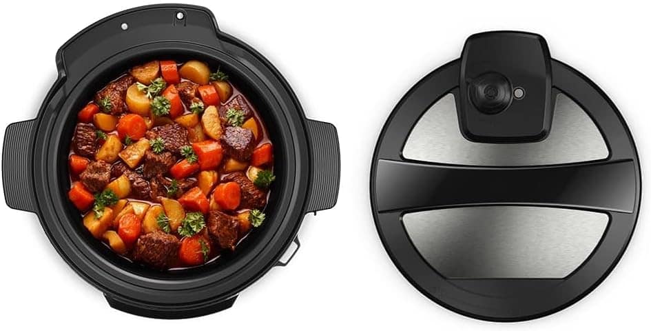 Panela pressão elétrica Electrolux digital capacidade 5L sil... - Image 4