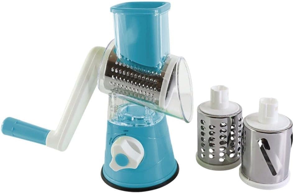 Ralador Fatiador Multiuso 3 Em 1 para Verduras, Legumes e Qu...