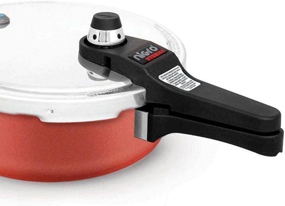 Panela de Pressão Nigro Eterna 3L Antiaderente Grená - 09725... - Image 4