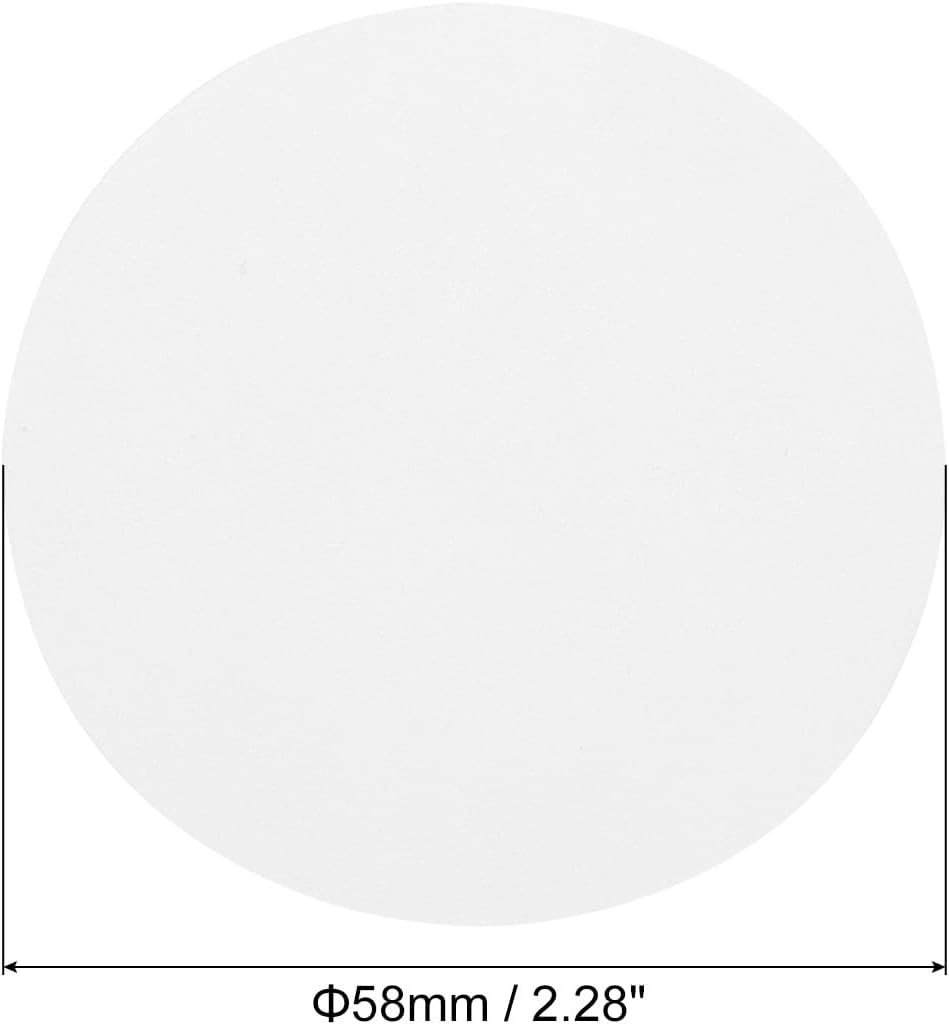 PATIKIL Filtro de papel Mocha Pote descartável redondo papel... - Image 2