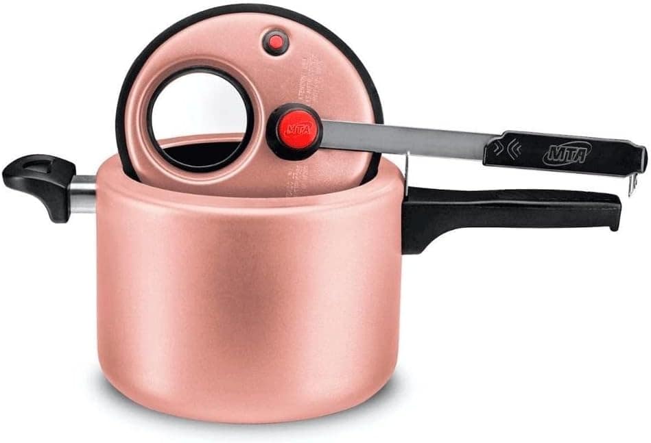 Panela de pressão 4,5 litros com visor de vidro na tampa Mta... - Image 2