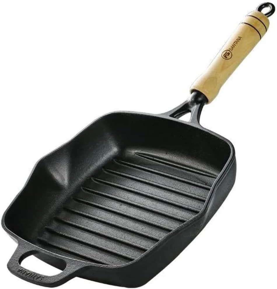 Bifeteira Alta Grelhada de Ferro Fundido - Santana