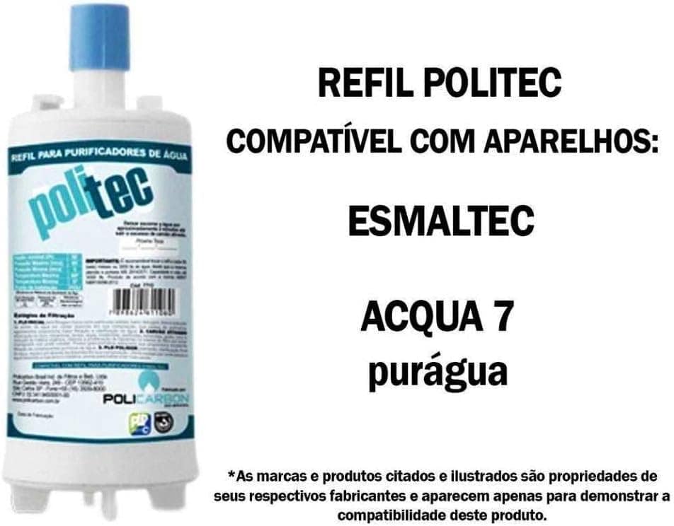 Kit 2 Filtro Refil Purificador Agua Esmaltec Acqua 7 Purágua | É bom mesmo? Descubra antes de comprar - Image 2