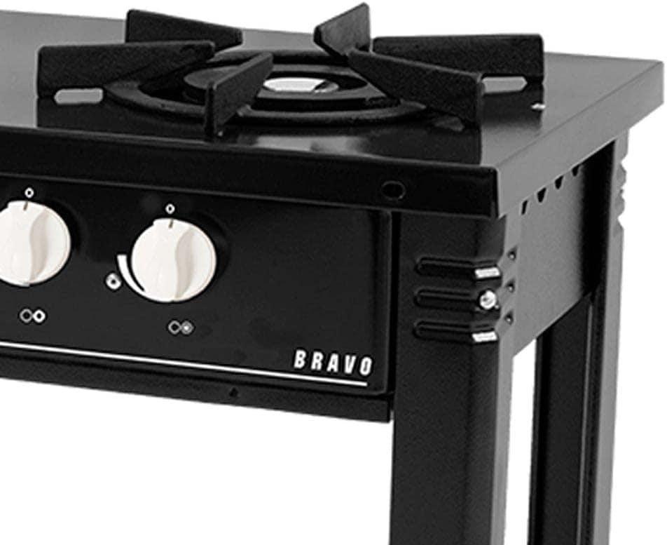 Fogão Profissional 2 Bocas Venâncio Linha Bravo Preto Br2bpr - Image 3