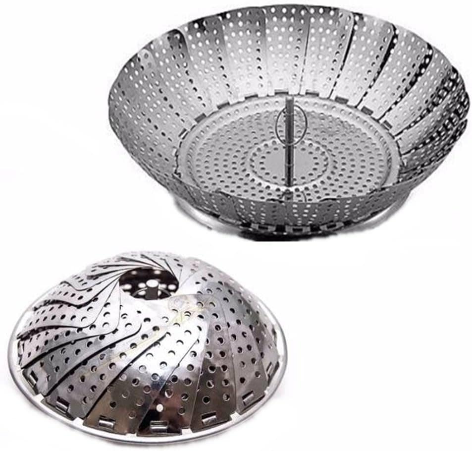 Cesto Cozimento a Vapor Inox Cozinha Legumes na Panela