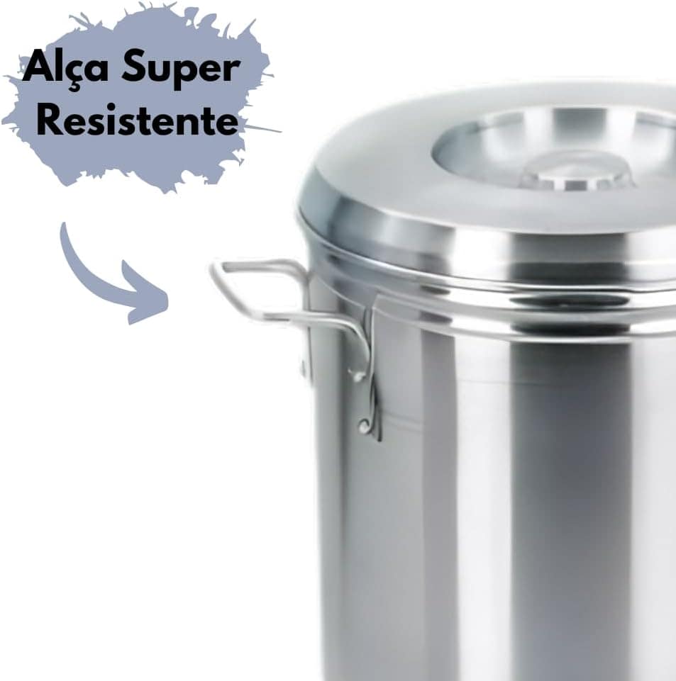 Panela Caldeirão Linha Hotel Industrial N26-13 Litros - Image 3