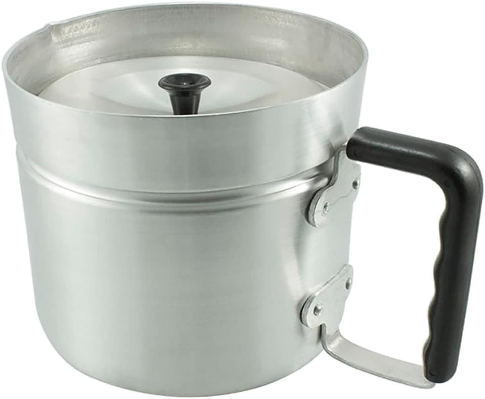 Fervedor Hotel Leiteira Caneco Grande Nº 20 Alumínio Cabo Ba...