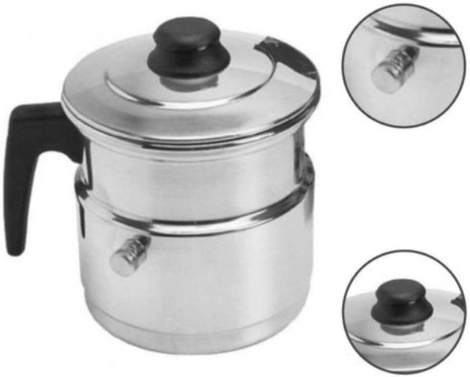 Leiteira com apito 3,5 litros fervedor de leite apito sonoro... - Image 2