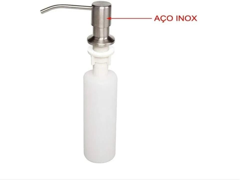 Cuba Dupla Quadrada Inox 304 Cozinha Pia Embutir Sobrepor Go... - Image 8