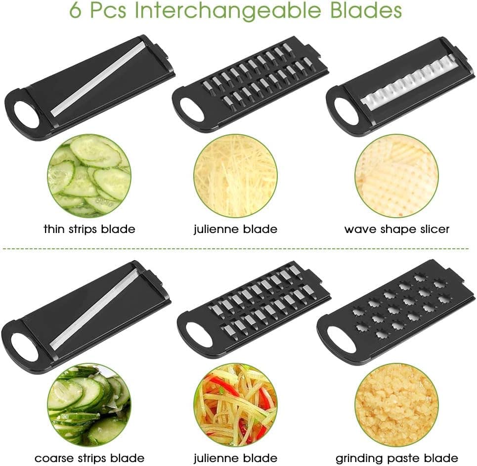 Fatiador de vegetais Greensen, cortador de fatiador de veget... - Image 4