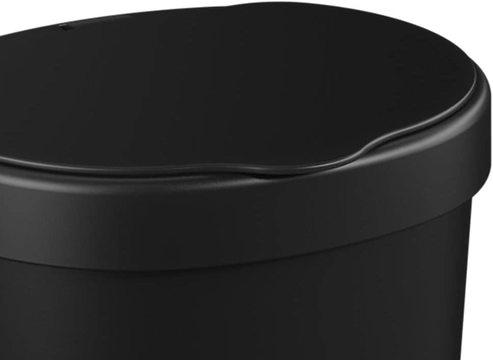 Coza - Lixeira de Pia com Tampa 2,5L Basic - Preto - Image 5