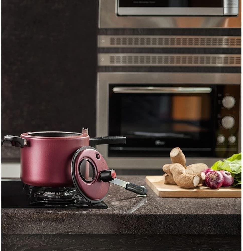 MTA PANELA DE PRESSAO COR CEREJA FECHAMENTO INTERNO COM VISO... - Image 7