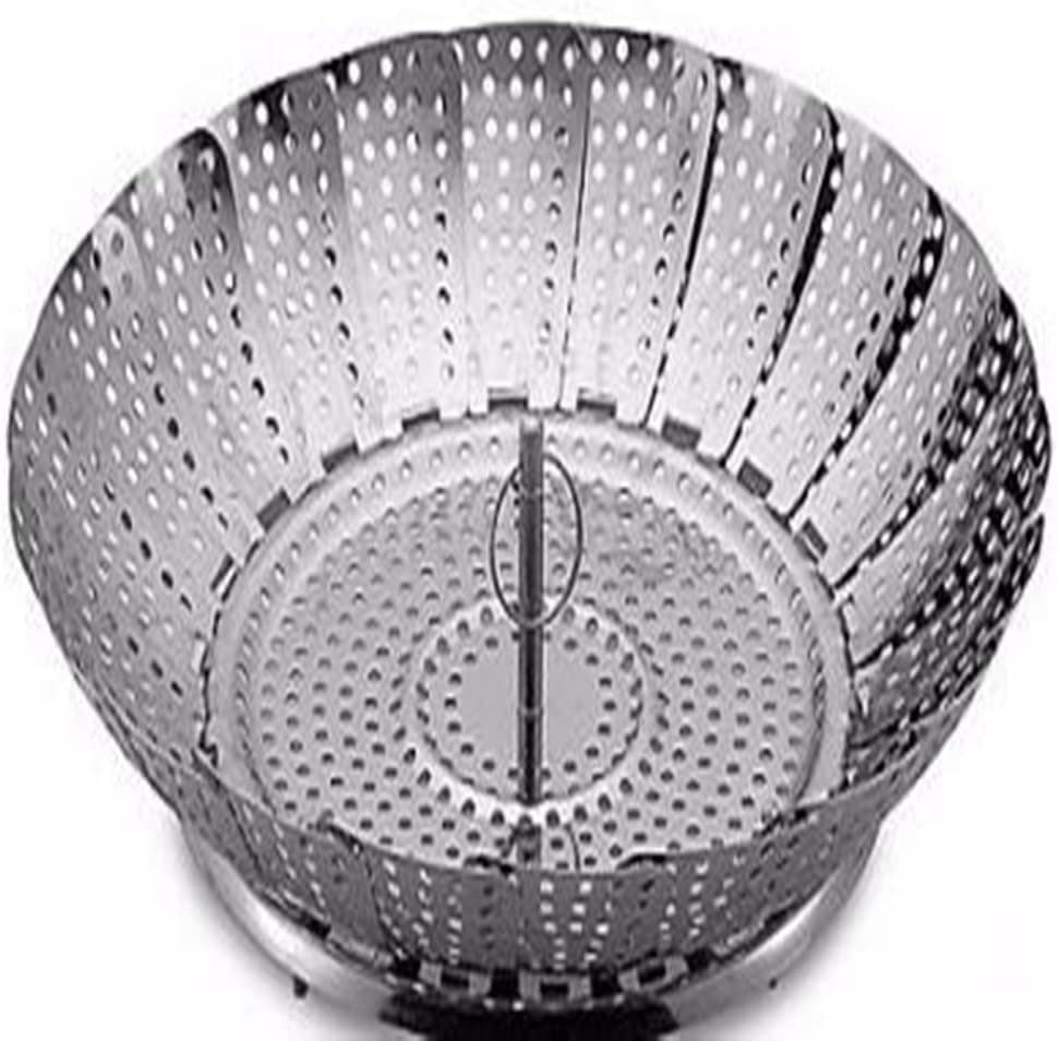 Cesto Cozimento a Vapor Inox Cozinha Legumes na Panela - Image 4