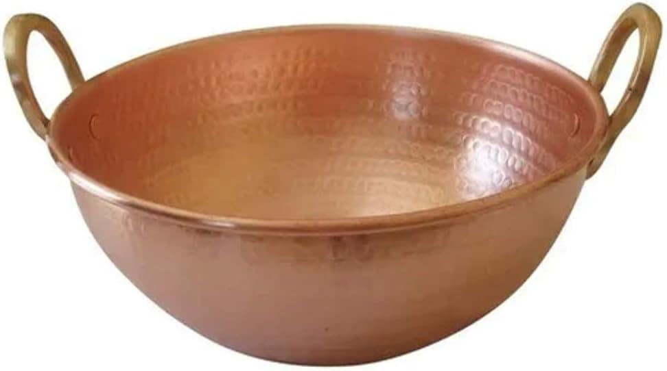 Tacho De Cobre Puro De 3 Litro 25cm Diâmetro
