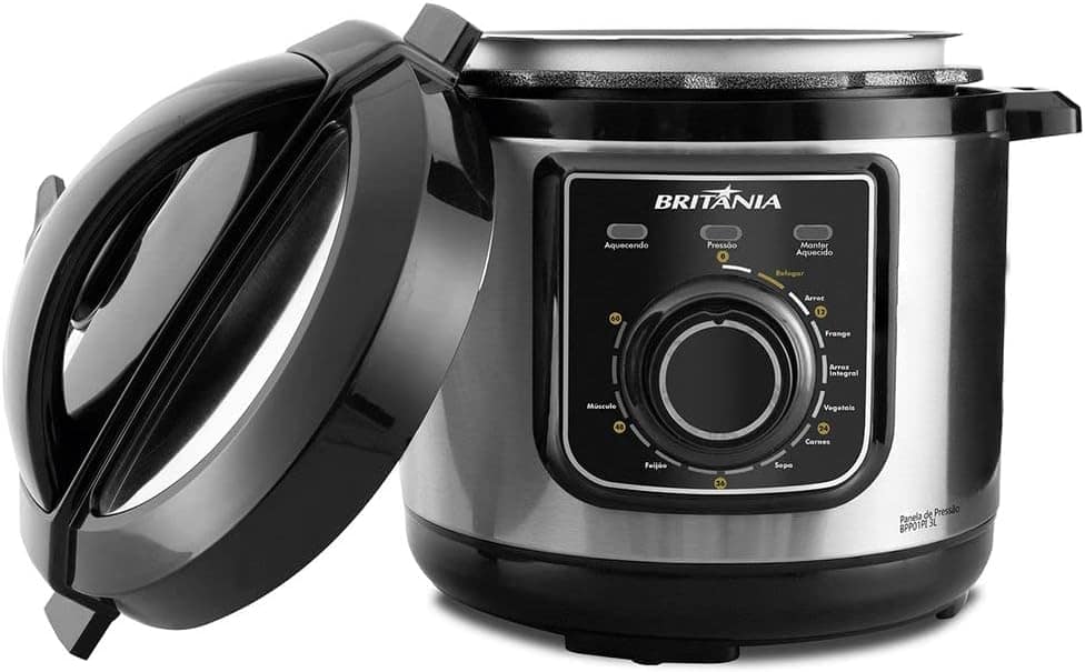 Panela de pressão Multifuncional BPP01PI, Britânia, 127v - Image 3