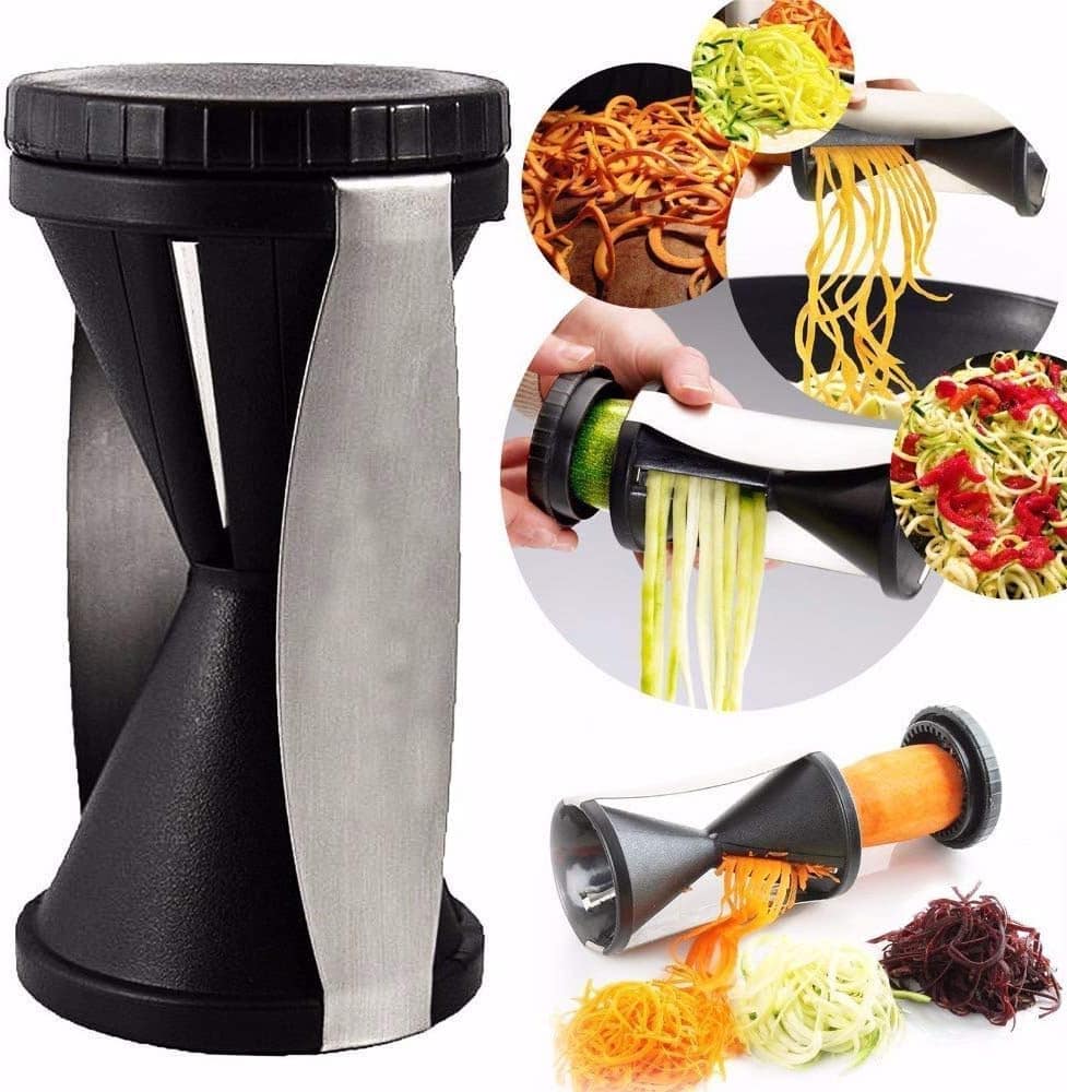 Cortador De Legumes Em Espiral - Hdheld Macarrão De Abobrinh...