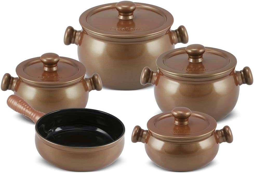 Ceraflame Conjunto Panelas de Cerâmica Premiere+ Joy 5 Peças...