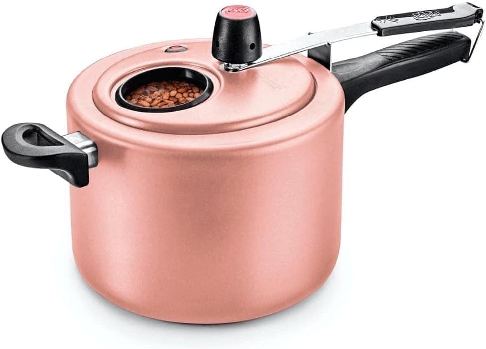 Panela de pressão 4,5 litros com visor de vidro na tampa Mta...