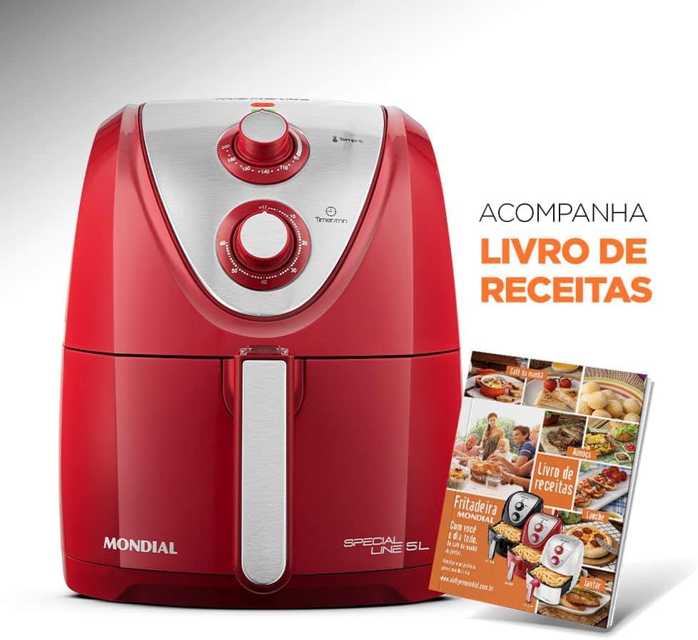 Fritadeira Sem Óleo Air Fryer 5L Mondial AFN-51-RI AIR FRYER... | É bom mesmo? Descubra antes de comprar - Image 6