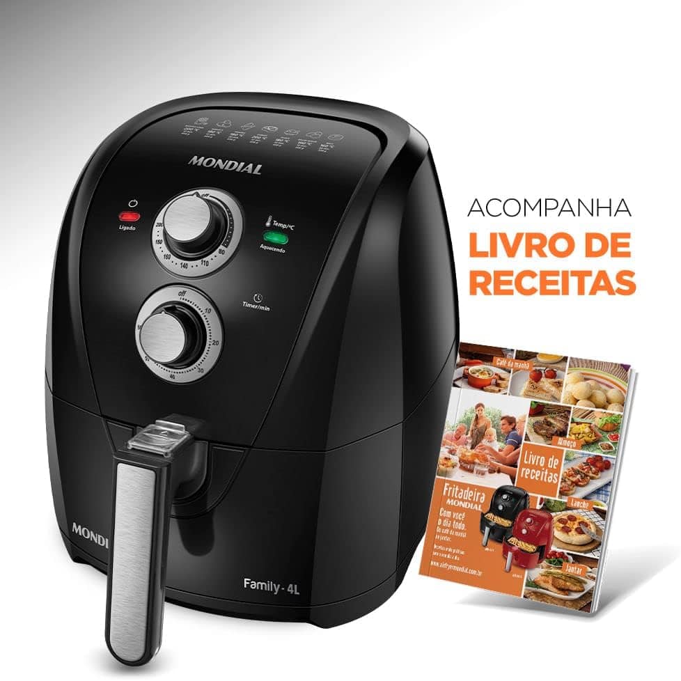 Fritadeira Sem Óleo Air Fryer 4 Litros AFN-40-LE Mondial AIR... | É bom mesmo? Descubra antes de comprar - Image 6