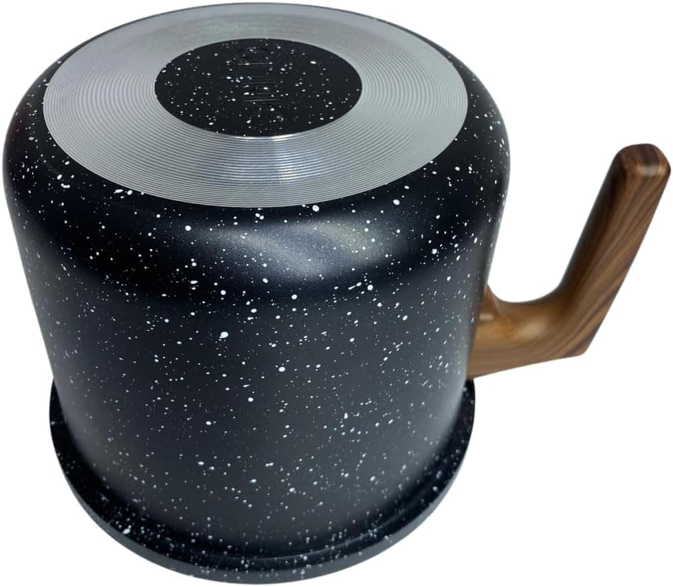 Chaleira Leiteira alumínio Antiaderente 1,5 litros Cor Preto - Image 4