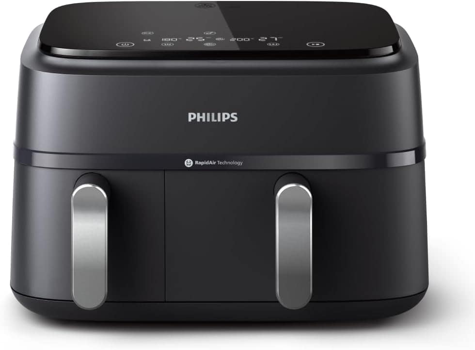 Philips Dual Basket Air Fryer série 3000 — funções 8 em 1, 9... | É bom mesmo? Descubra antes de comprar