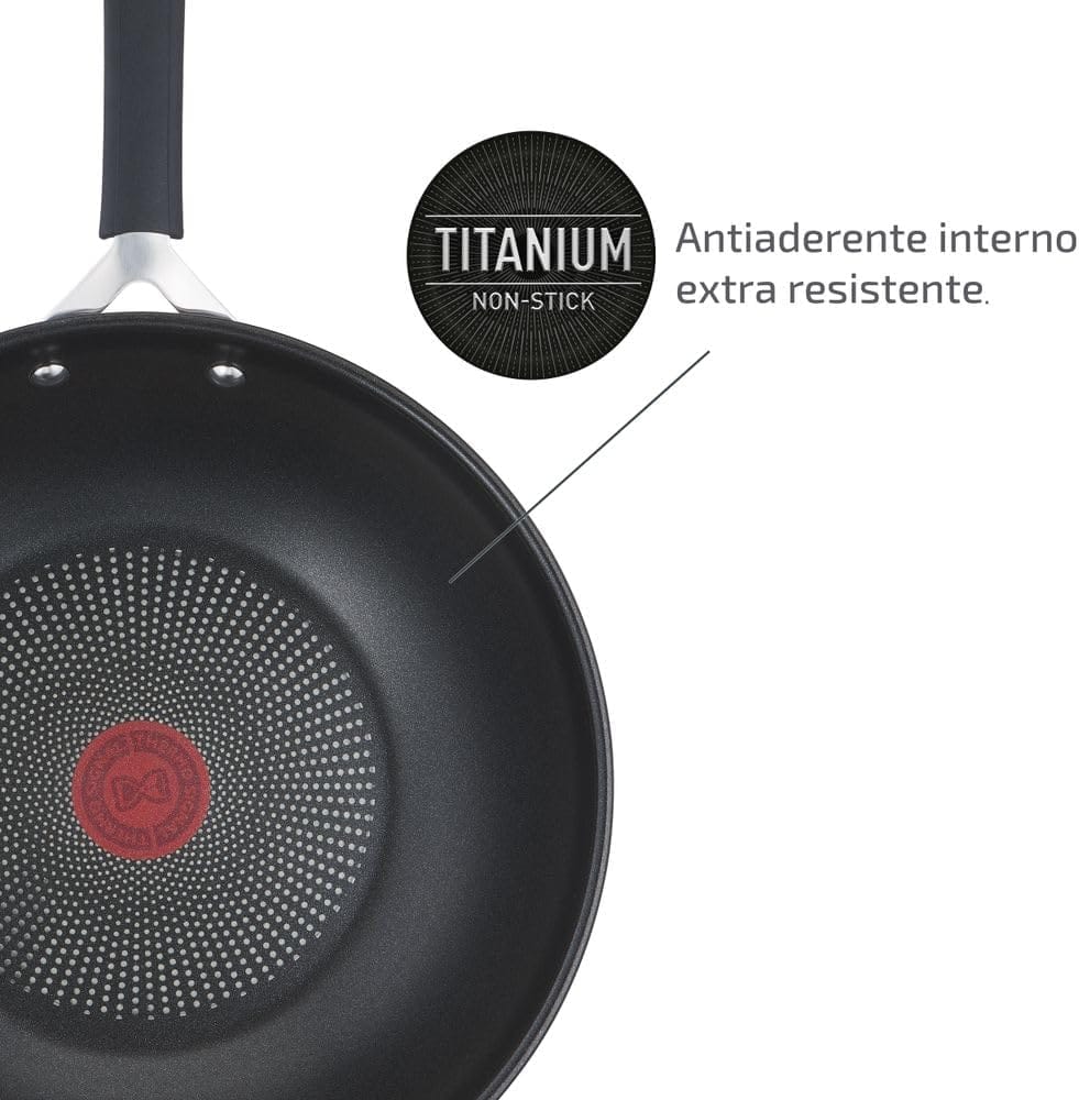 Frigideira Wok Aço Inox Com Indução Tefal Jamie Oliver 28cm - Image 7