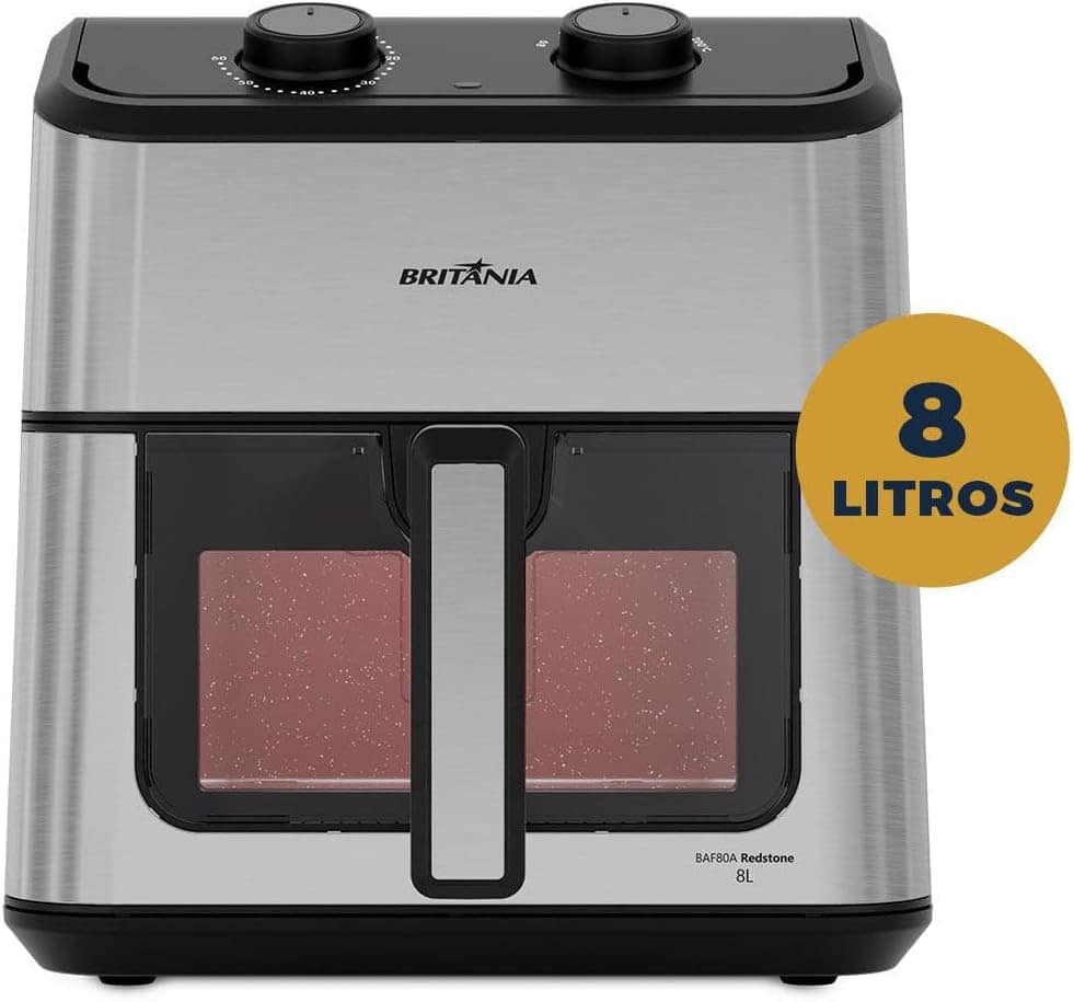 Air Fryer Britânia 8L 3 em 1 Redstone Cesto Quadrado BAF80A ... | É bom mesmo? Descubra antes de comprar - Image 10