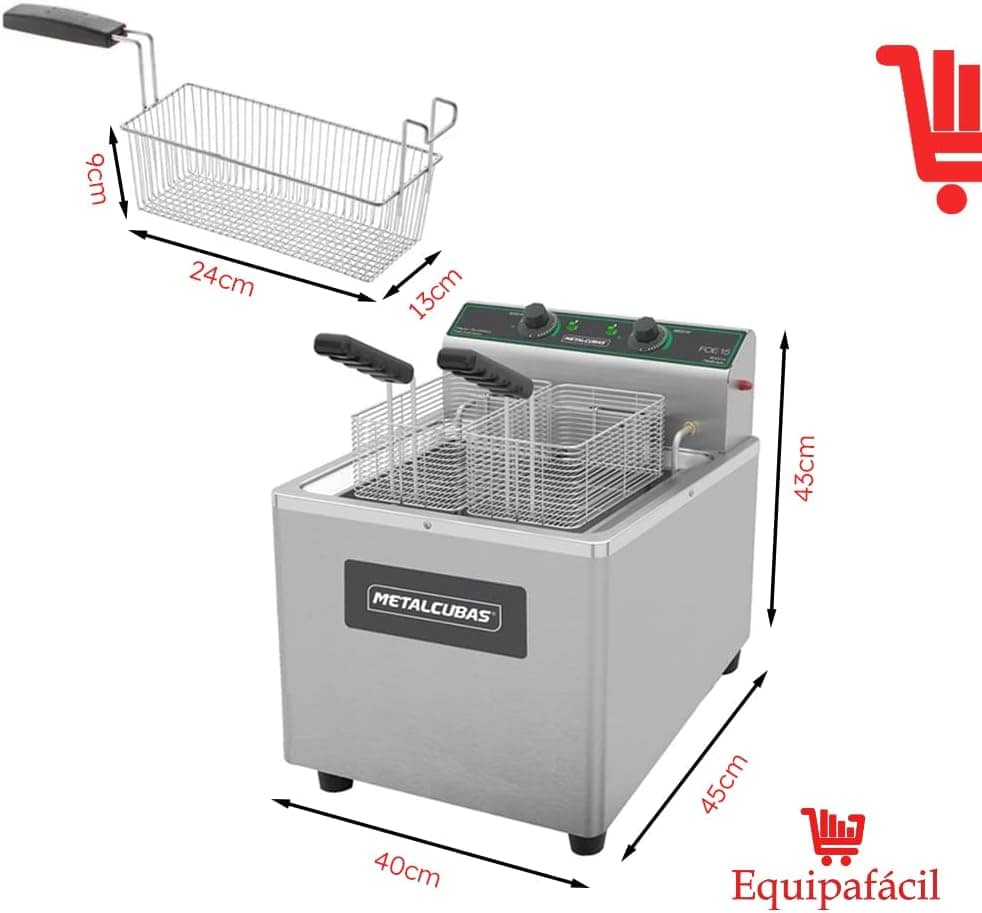 Fritadeira Elétrica de Mesa Zona Fria de Óleo FOE 15M 5000 W... | É bom mesmo? Descubra antes de comprar - Image 3
