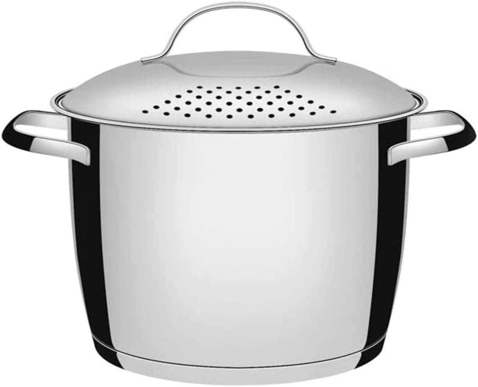 Espagueteira com Fundo Triplo Tramontina Inox 22Cm, ESPAGUET...