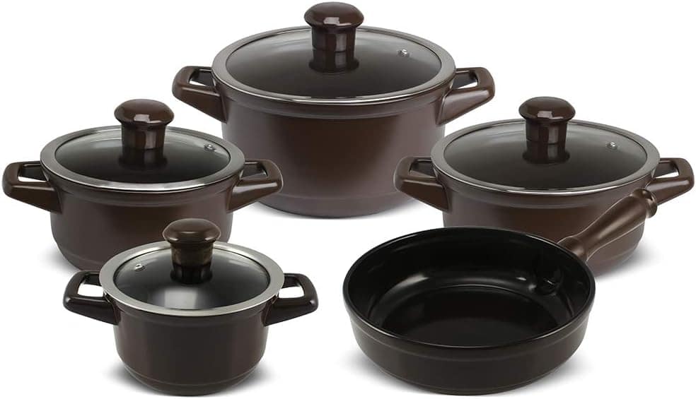 Ceraflame Conjunto Panelas de Cerâmica Duo Smart 5 Peças Cho...