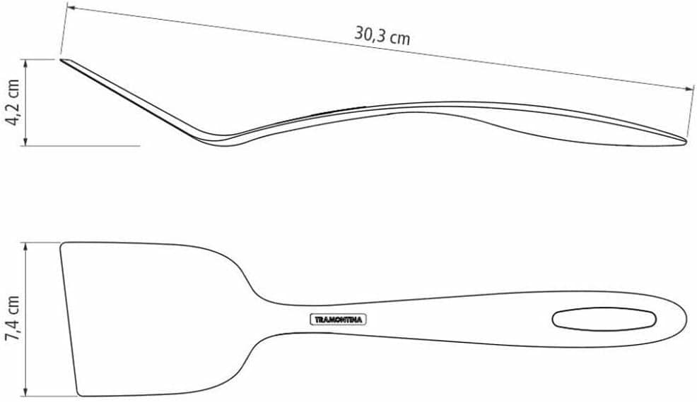 Espátula De Nylon Tramontina Ability Vermelho - Image 2
