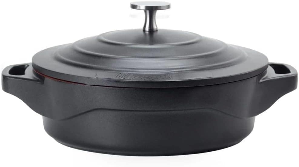 Jogo De Panelas Black Le Cook Rev. Cerâmico Indução 4 Pçs - Image 2