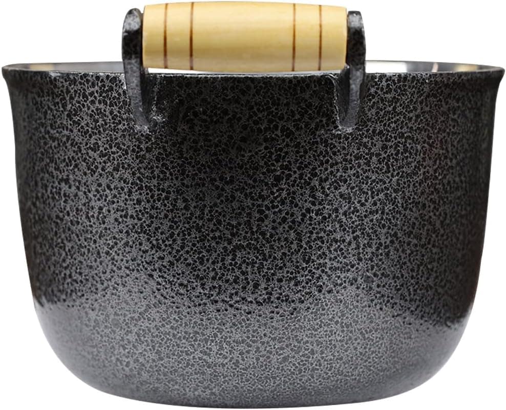 Caldeirão Aluminio Preto Para Feijão 24 cm 5,1 Litros - Image 4