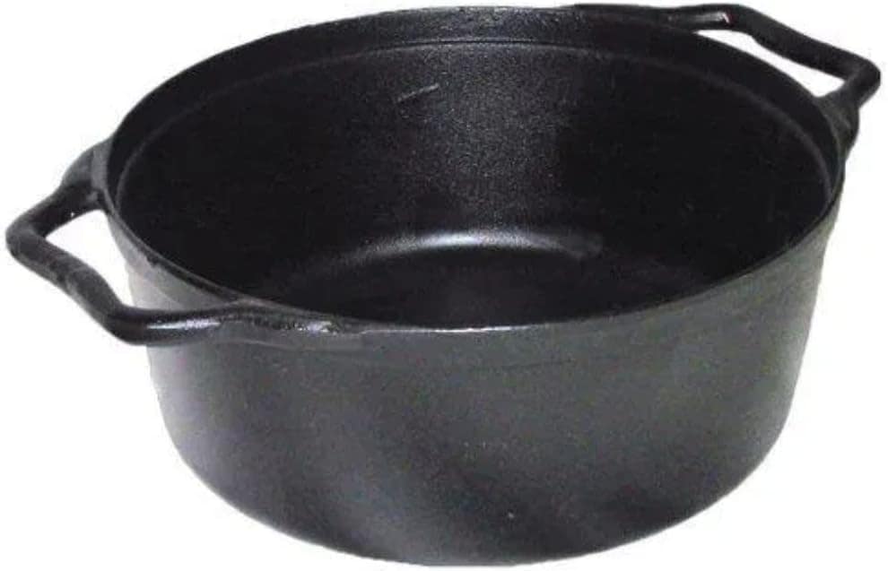 Caçarola De Ferro Fundido Alça De Ferro Sem Tampa 4,0 L, Tam... - Image 2