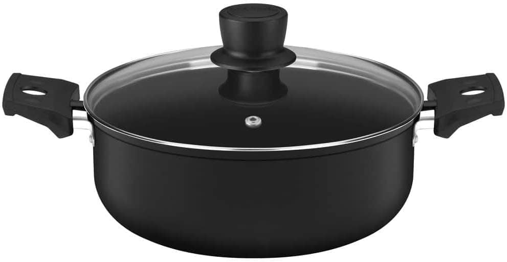 Panela 20cm Antiaderente Rochedo Smart com Tampa de Vidro