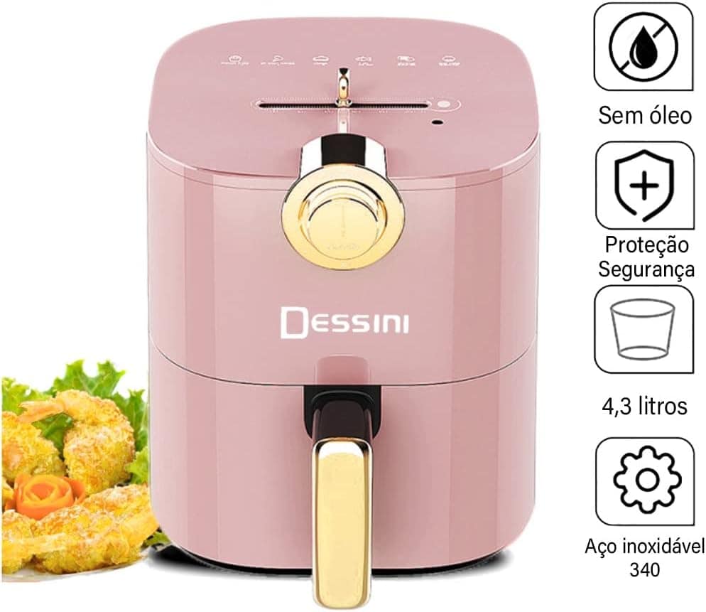 Fritadeira Air Fryer Frita e Assa Sem Óleo 4.3 Litros 220v C... | É bom mesmo? Descubra antes de comprar - Image 2