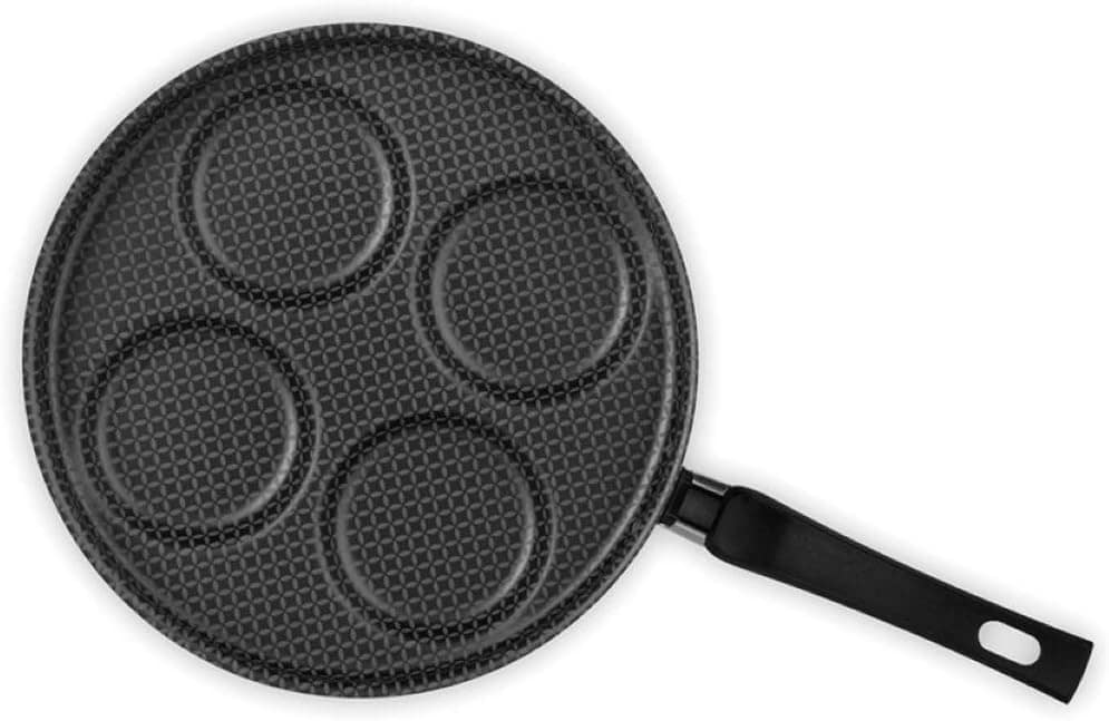 Frigideira 4 Ovos Aluminio Antiaderente Linha Gourmet Multif...