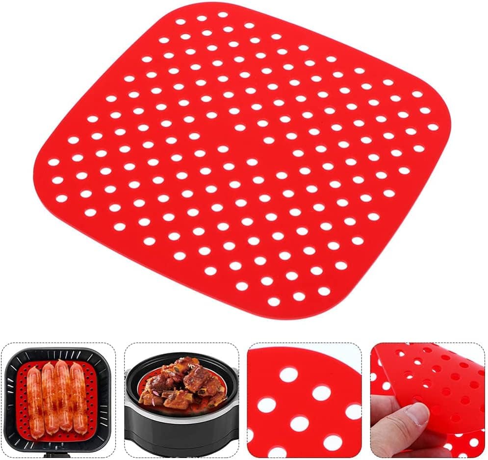 HEMOTON 2 peças de forros de fritadeira a ar perfurada reuti... - Image 4
