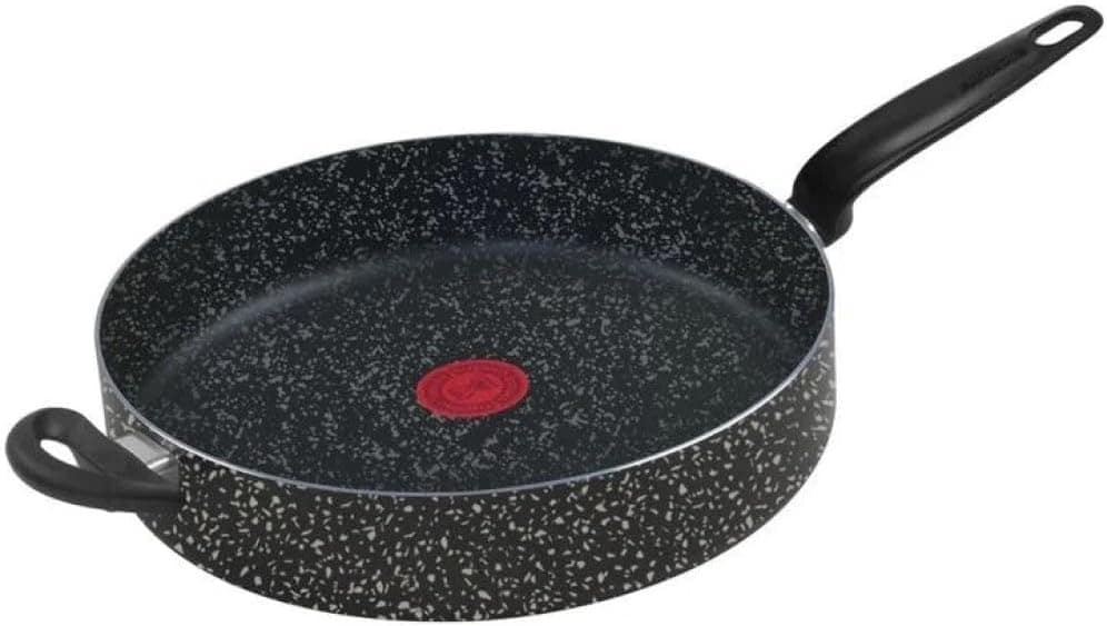 Frigideira Funda Stone Pro 28cm Preta Rochedo