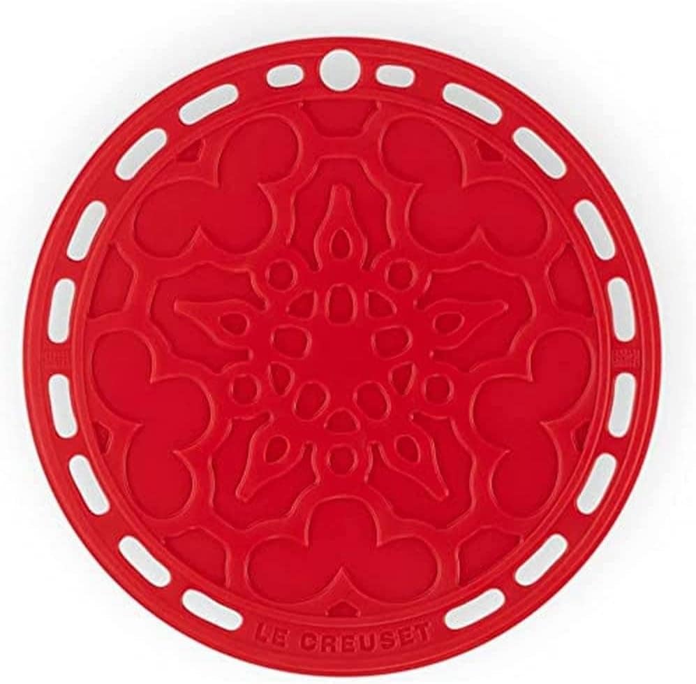 Le Creuset Suporte de Silicone Mandala Vermelho